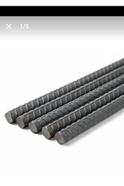 KONSEP 5 Adet x 2 Metre 8 mm Demir Çubuk (Demir Kazık) – Kaynaklanabilir Yuva...