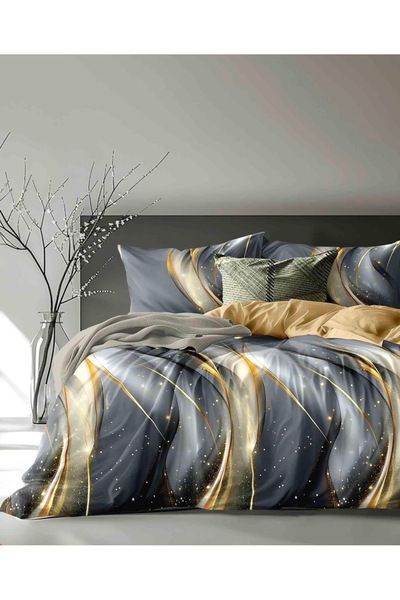 Talo 6-Piece Bed Linen with Elastic, Finet Thick Premium, 180x200 cm