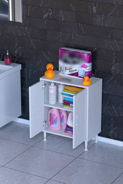 Modilayn SÖKE Plus 55cm Ayaklı Banyo Dolabı (14 farklı Genişlik Seçeneği)