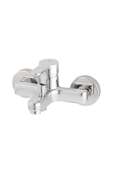 MegaVitrin Venezia Kroma Bathroom Faucet Chrome | Modern Design with Dual Water Inlets 5 Years Warranty
