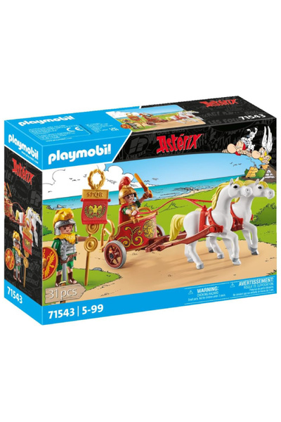 Playmobil Αστερίξ Ρωμαϊκό Άρμα (71543)