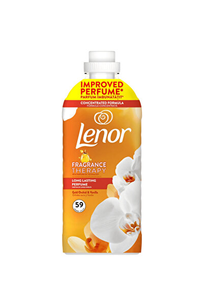 lenor Fragrance Therapy Fabric Softener - Gold Orchid & Vanilla, luxurious, warm and sensual fragrance, 59...