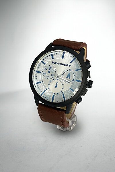 G Sport POLO Luxury Leather Men's Wristwatch
