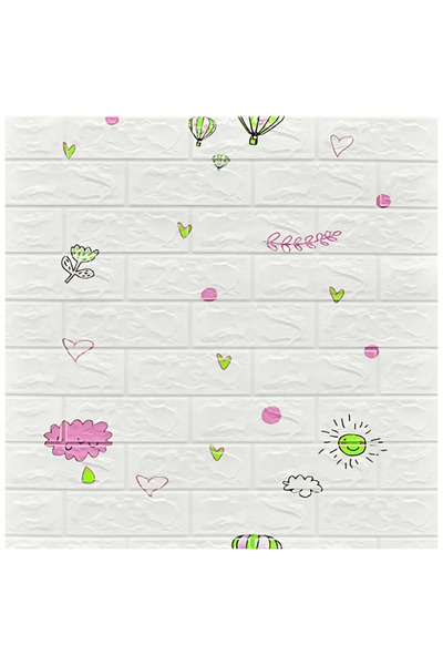 SDEPOT Set de 20 plăci de tapet S DEPOT®, grosime 3 mm, 70x77 cm, model potrivit pentru camera unui copil