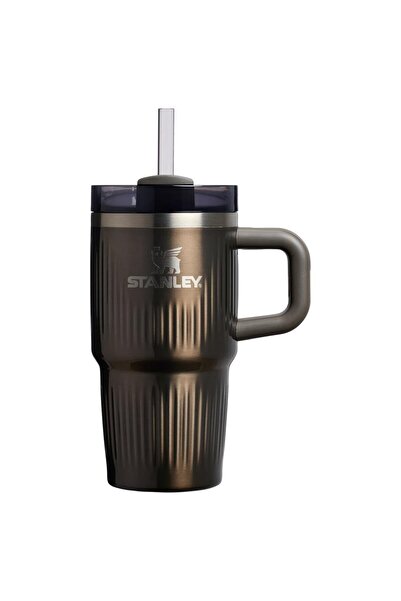 Stanley The Quencher H2.0 Fluted Tumbler 0.6L / 20oz Gunmetal Shine Termos