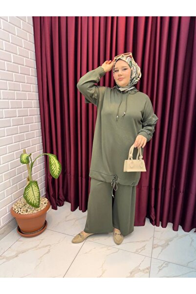 İLGEN TEKSTİL Hooded Bird-Eye Sports Suit