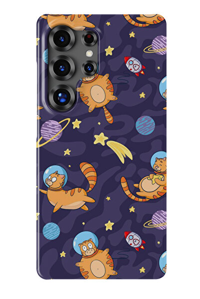 lelia حافظة هاتف شفافة متوافقة مع هاتف سامسونج جالاكسي S23 الترا مطبوع |   ال...