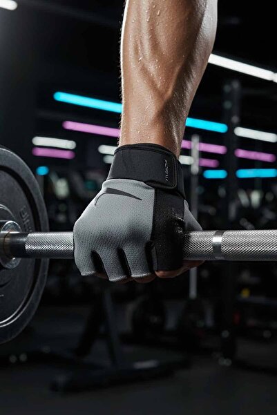 Nike قفازات التدريب الرمادية للرجال Vapor Fg