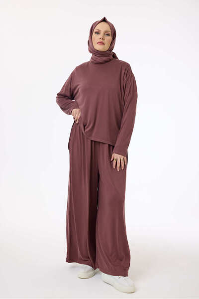 My City 5712 - Stylish Comfortable Soft Textured Women's Blouse Pants Set