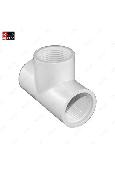 Raco PVC Pipe Fitting – Durable White Female Tee, 1 Inch for Plumbing & Irrigation