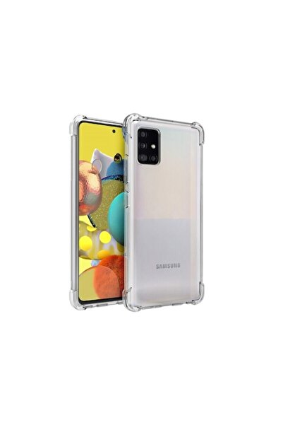 PlanetPhone Husa pentru Samsung A51, antisoc, transparentă din silicon, colțu...