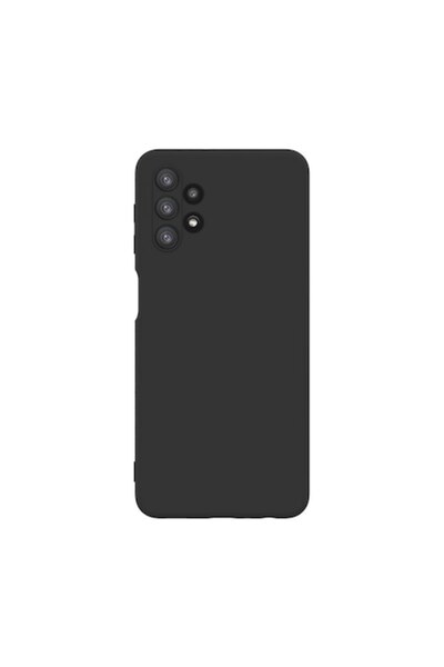 PlanetPhone Husa compatibilă cu Samsung Galaxy A32 4G, subțire din silicon si material textil la interior, Negru