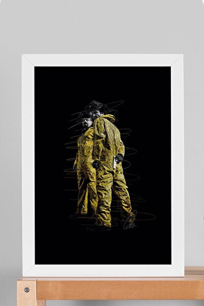 Saturn Pictură înrămată în rame Breaking Bad Walter White Jesse Pinkman - Pos...