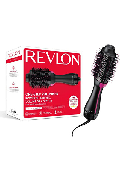 Revlon Pro Collection One-Step RVDR5222E Fixed Electric Brush, 3 Heat Settings, 2 Speeds