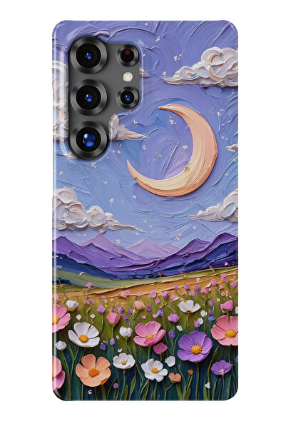 lelia حافظة هاتف شفافة متوافقة مع هاتف سامسونج جالاكسي S23 الترا مطبوع |   ال...