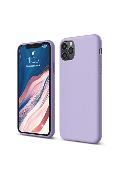 PlanetPhone Husa pentru iPhone 11 Pro Max, Mov, subțire din silicon cu interi...
