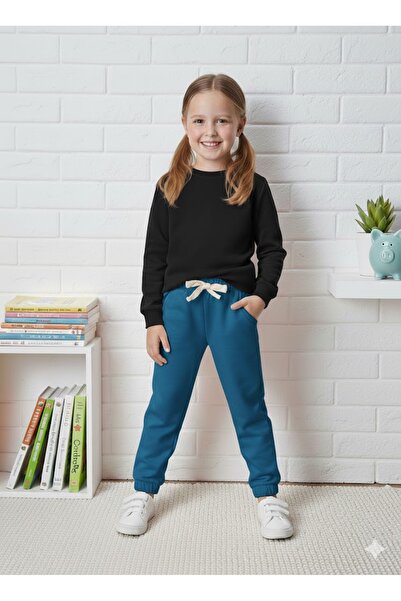 ruhaay Children's Unisex Sweatpants with Elastic Waist and Pockets