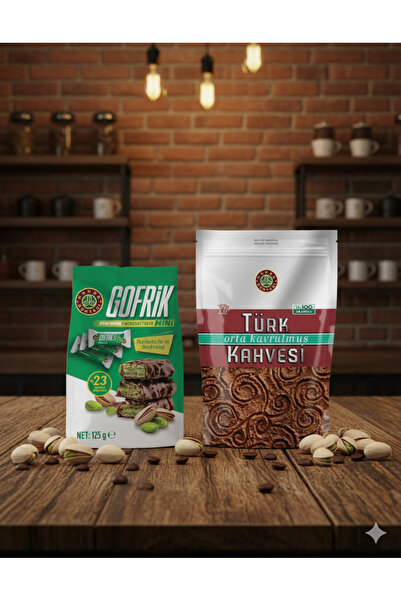 Kahve Dünyası KD TÜRK KHV ORTA KVR ÖĞT 250G X YURTİÇİ ANTEP FISTIKLI SÜTLÜ GO...