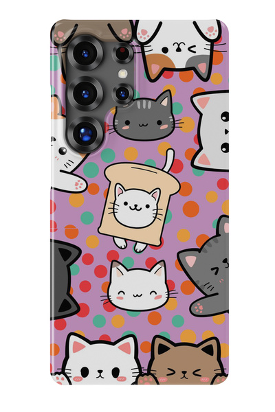 lelia حافظة هاتف شفافة متوافقة مع هاتف سامسونج جالاكسي S24 الترا مطبوع |   ال...