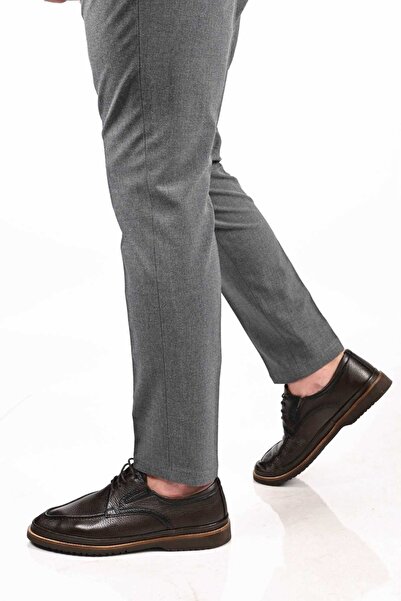 Bestello Lace-Up Eva Sole Genuine Leather Casual Shoes 333-04 Men's Shoes