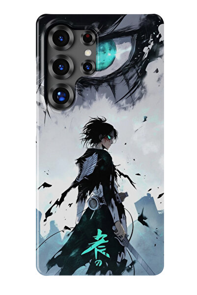 lelia حافظة هاتف شفافة متوافقة مع هاتف سامسونج جالاكسي S24 الترا مطبوع |   ال...