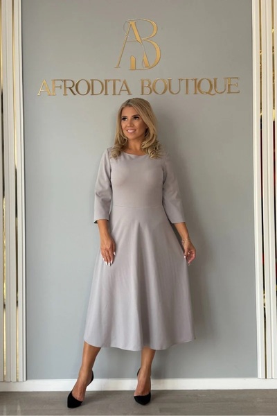 Afrodita Boutique Erica crepe dress