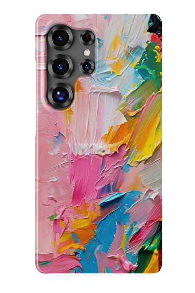 lelia حافظة هاتف شفافة متوافقة مع هاتف سامسونج جالاكسي S23 الترا مطبوع |   ال...