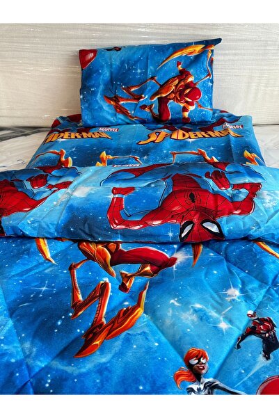 Generic Spider-Man children's bedspread, summer fabric - polyester