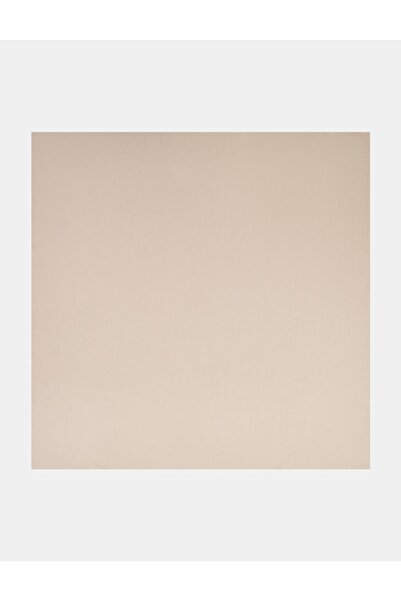 Kayra Silvery Plain Scarf Beige