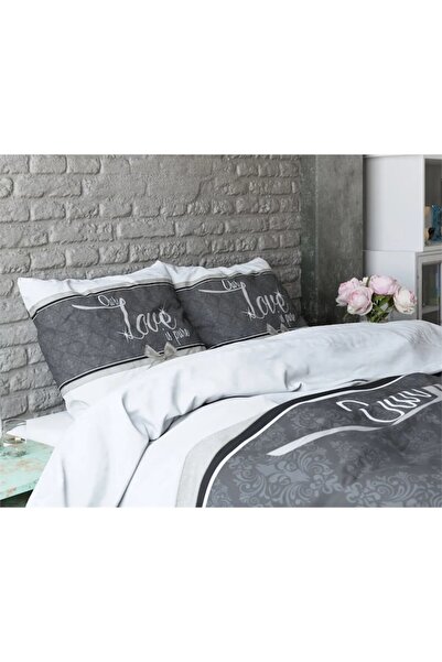 Sleeptime Pure Love White Bedding, 100% Microfiber, 140x200/220 cm, 60x70 cm Pillowcase, Anti-Allerg