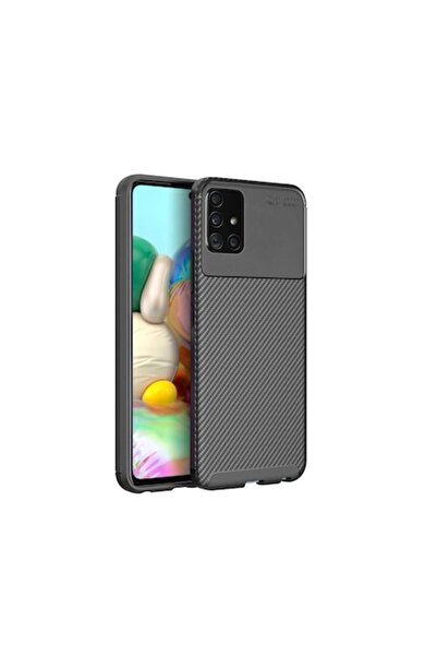 PlanetPhone Husa pentru Samsung Galaxy A51, antișoc, stil carbon, ultra subți...
