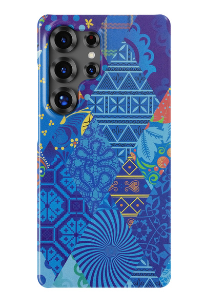 lelia حافظة هاتف شفافة متوافقة مع هاتف سامسونج جالاكسي S24 الترا مطبوع |   ال...