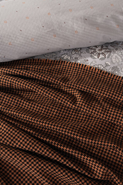 Puffy Ακρυλική κουβέρτα τηλεόρασης Resta, 140x190 cm - Καφέ