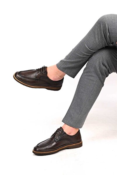 Bestello Lace-Up Eva Sole Genuine Leather Casual Shoes 333-04 Men's Shoes