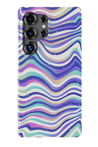 lelia حافظة هاتف شفافة متوافقة مع هاتف سامسونج جالاكسي S23 الترا مطبوع |   ال...