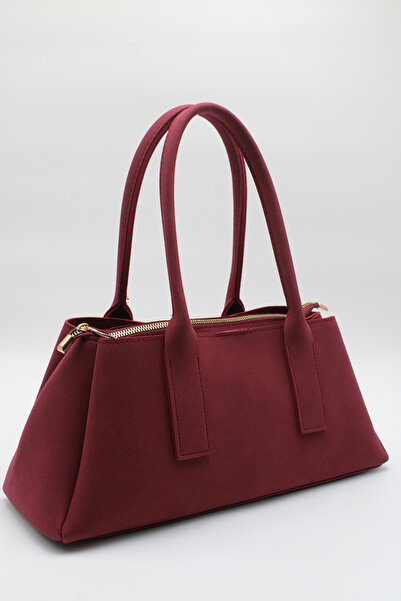 LASSO Geantă de mână, de umăr și de braț pentru femei, din piele de căprioară...