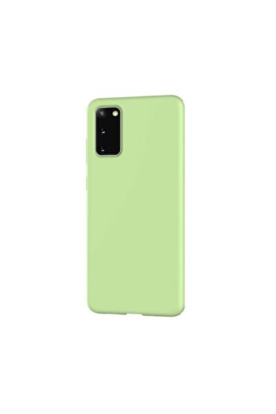 PlanetPhone Husă compatibilă pentru Samsung Galaxy A02S, silicon verde cu int...