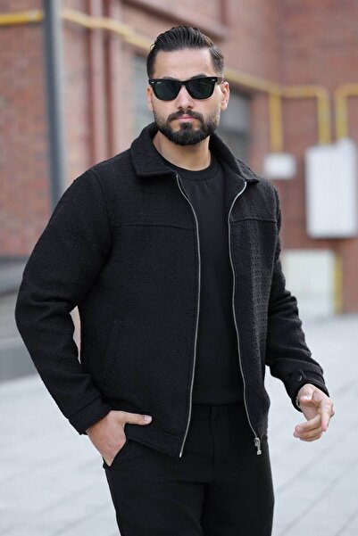 BASEL.CO Basic Jacket with Special Knitted Fabric Lining