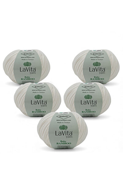LaVita Yarn Νήμα Πλεξίματος Χειροποίητο Baby Bamboo 50% Μπαμπού 50% Ακρυλικό ...