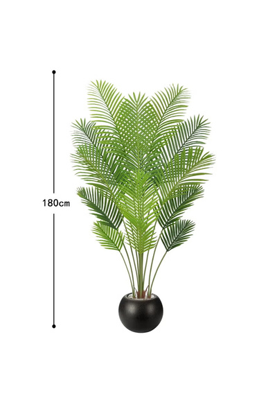 NKX Decorative 180CM Faux Plant for Indoor or Outdoor Use, Realistic Greenery for Home & Office Deco