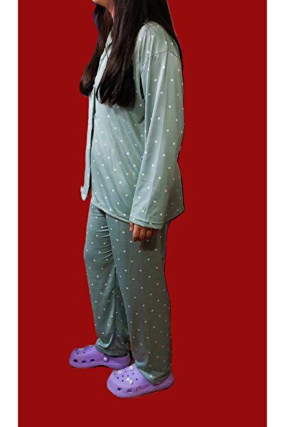 Işılay Plus Size Pajama Set (Milan Fabric)