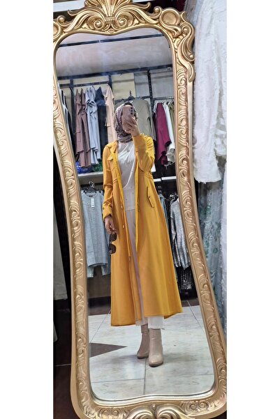 Mintaş Kapşonlu trençkot