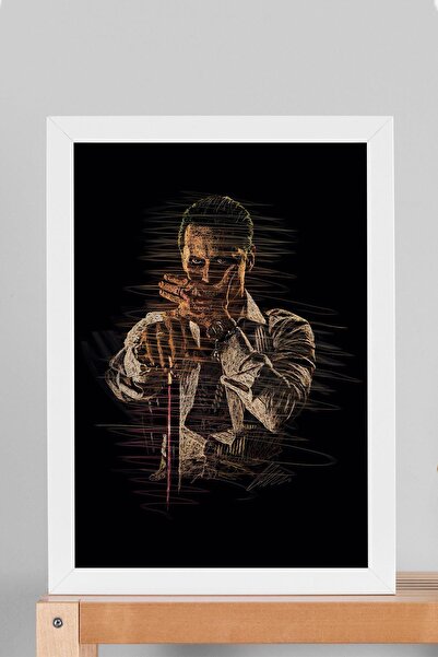 Saturn Pictură înrămată cu portretul Joker - Poster estetic