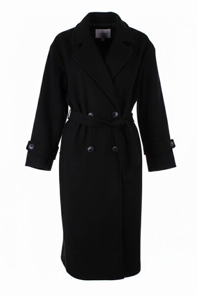 trender 26kg07000025 Black Women's Coat 3458