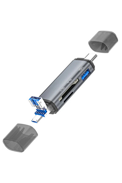 Skygo Zr286 Ads307 3 in 1 Type-C Card Reader