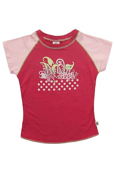 Primii Pasi Girls' T-shirt, First Steps, 4068, red, 12 years