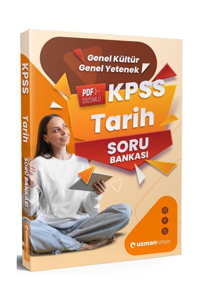 Anla Kazan Yayınları Uzman Kariyer 2026 KPSS Tarih Soru Bankası Çözümlü