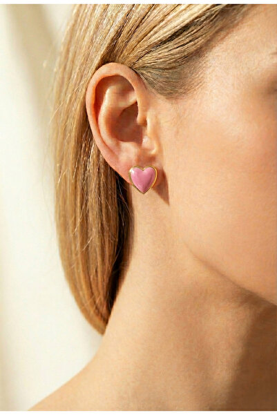 Candy نوفيريا كالي - أقراط مطلية بالذهب الملون