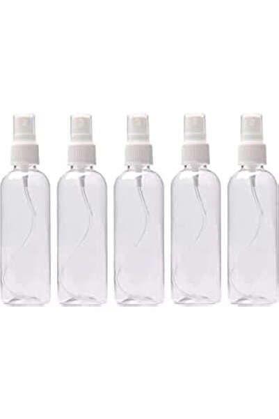 ECVV زجاجات رذاذ بلاستيكية شفافة قابلة لإعادة التعبئة للسفر سعة 30 مل (عبوة من 5 قطع)
