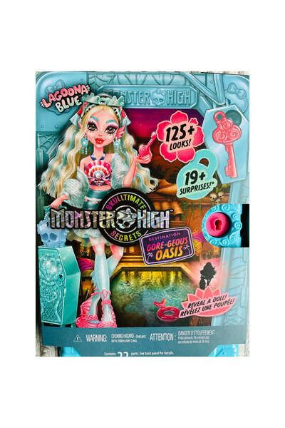 MONSTER HIGH Skulltimate Secrets Series 7 Lagoona Blue Oasis Doll